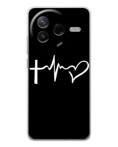 Чехол для Xiaomi Redmi K80 Ultra с картинкой «Пульс веры» Чехол для Xiaomi Redmi K80 Ultra с картинкой «Пульс веры»
