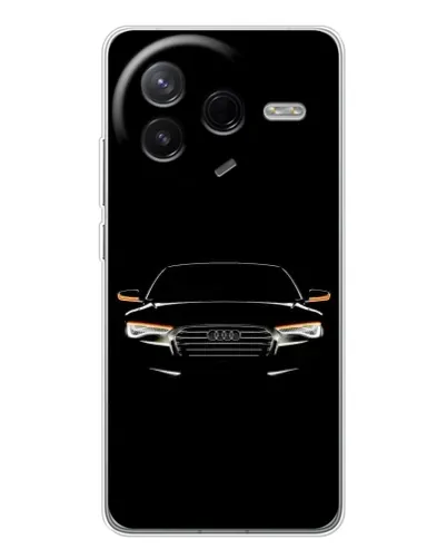 Чехол для Xiaomi Redmi K80 Ultra с картинкой «Audi — ночной контур»