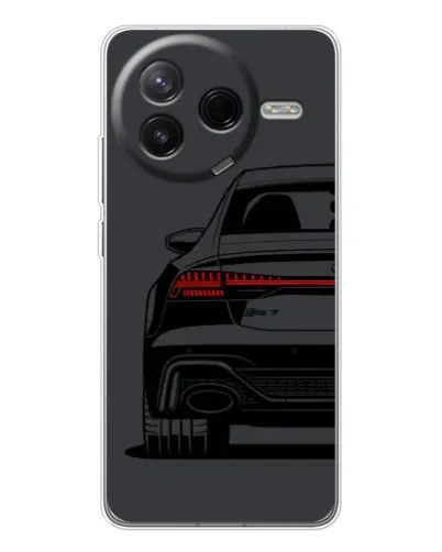 Чехол для Xiaomi Redmi K80 Ultra с картинкой «Задняя часть Audi — арт»