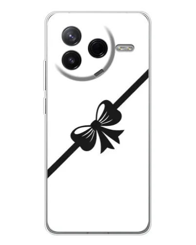 Чехол для Xiaomi Redmi K80 Ultra с картинкой «Диагональный бант»