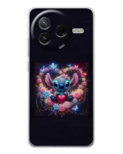 Чехол для Xiaomi Redmi K80 Ultra с картинкой «Stitch в цветах» Чехол для Xiaomi Redmi K80 Ultra с картинкой «Stitch в цветах»