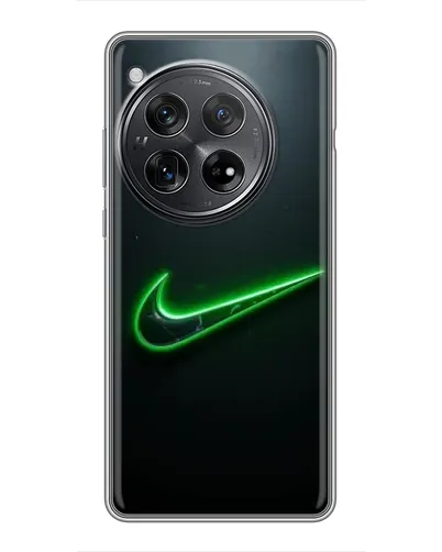 Чехол для Xiaomi Redmi K80 с картинкой «Неоновый контур Nike»