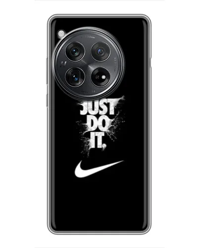 Чехол для Xiaomi Redmi K80 с картинкой «Текстовый принт Nike»