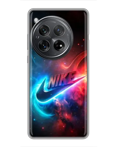 Чехол для Xiaomi Redmi K80 с картинкой «Огненный логотип Nike»