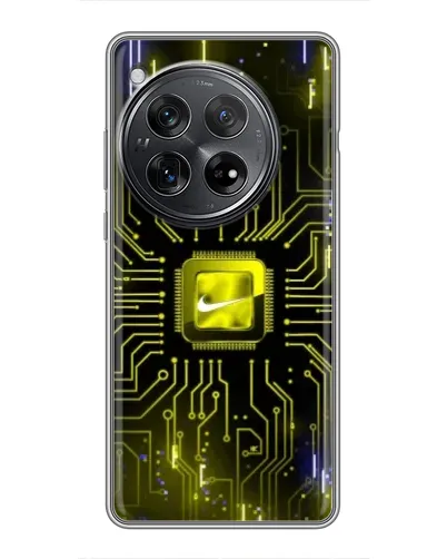 Чехол для Xiaomi Redmi K80 с картинкой «Nike — золотая искра»