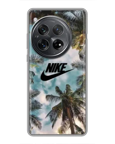 Чехол для Xiaomi Redmi K80 с картинкой «Тропический принт Nike» Чехол для Xiaomi Redmi K80 с картинкой «Тропический принт Nike»