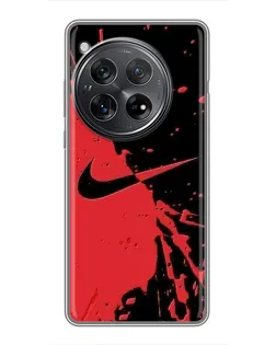 Чехол для Xiaomi Redmi K80 с картинкой «Красные брызги Nike» Чехол для Xiaomi Redmi K80 с картинкой «Красные брызги Nike»