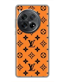 Чехол для Xiaomi Redmi K80 с картинкой «Оранжевый стиль LV»