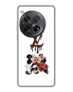 Чехол для Xiaomi Redmi K80 с картинкой «LV и Микки Маус»