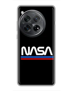 Чехол для Xiaomi Redmi K80 с картинкой «NASA — классика Red Blue» Чехол для Xiaomi Redmi K80 с картинкой «NASA — классика Red Blue»