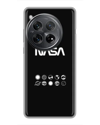 Чехол для Xiaomi Redmi K80 с картинкой «NASA — технический принт» Чехол для Xiaomi Redmi K80 с картинкой «NASA — технический принт»
