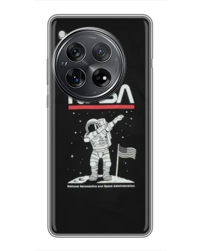 Чехол для Xiaomi Redmi K80 с картинкой «NASA — шагаем по Луне» Чехол для Xiaomi Redmi K80 с картинкой «NASA — шагаем по Луне»