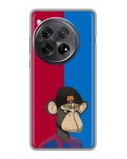 Чехол для Xiaomi Redmi K80 с картинкой «Bored Ape — фанат Барсы»