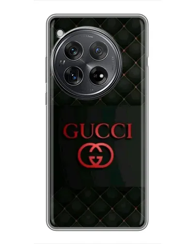 Чехол для Xiaomi Redmi K80 с картинкой «Gucci — стеганый черный»