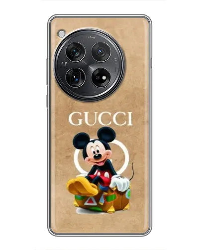 Чехол для Xiaomi Redmi K80 с картинкой «Микки Маус Gucci — крафт»