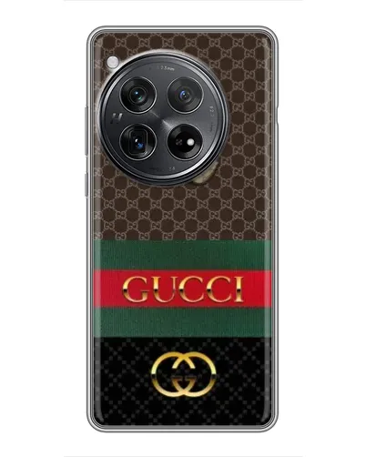 Чехол для Xiaomi Redmi K80 с картинкой «Gucci — брендированный десерт»