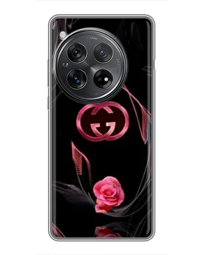 Чехол для Xiaomi Redmi K80 с картинкой «Gucci — неоновая роза»
