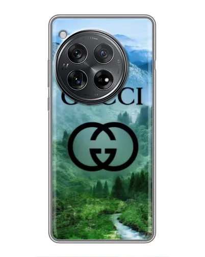 Чехол для Xiaomi Redmi K80 с картинкой «Gucci — горный пейзаж»