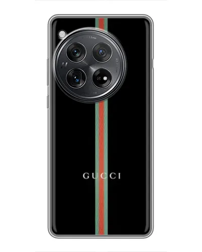 Чехол для Xiaomi Redmi K80 с картинкой «Gucci — строгая линия» Чехол для Xiaomi Redmi K80 с картинкой «Gucci — строгая линия»