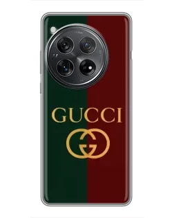 Чохол для Xiaomi Redmi K80 з картинкою «Gucci — темно-зелений градієнт» Чохол для Xiaomi Redmi K80 з картинкою «Gucci — темно-зелений градієнт»