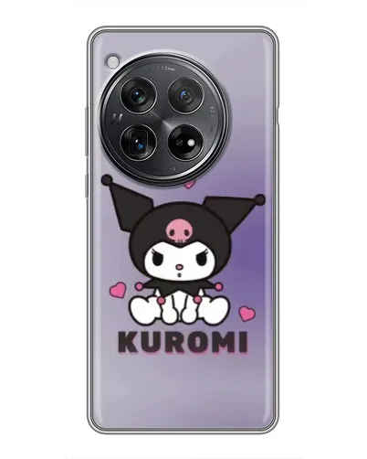 Чехол для Xiaomi Redmi K80 с картинкой «Kuromi — фиолетовый арт»