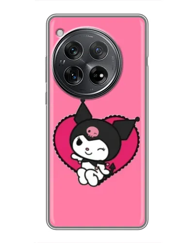 Чехол для Xiaomi Redmi K80 с картинкой «Kuromi — любовь в сердце»