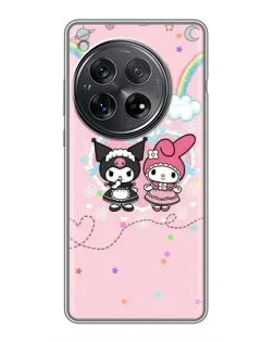 Чехол для Xiaomi Redmi K80 с картинкой «My Melody и Kuromi» Чехол для Xiaomi Redmi K80 с картинкой «My Melody и Kuromi»