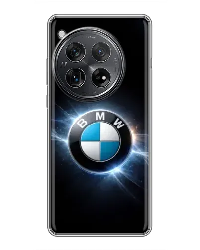 Чехол для Xiaomi Redmi K80 с картинкой «BMW — неоновое сияние»