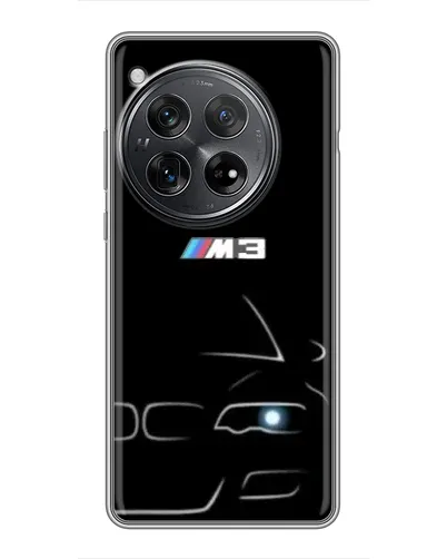 Чехол для Xiaomi Redmi K80 с картинкой «Минималистичный принт BMW M3»