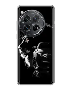 Чехол для Xiaomi Redmi K80 с картинкой «BMW и лев» Чехол для Xiaomi Redmi K80 с картинкой «BMW и лев»