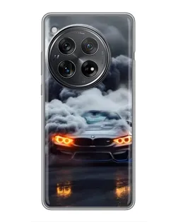Чехол для Xiaomi Redmi K80 с картинкой «BMW в дыму» Чехол для Xiaomi Redmi K80 с картинкой «BMW в дыму»