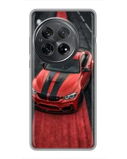 Чехол для Xiaomi Redmi K80 с картинкой «BMW на красной дорожке» Чехол для Xiaomi Redmi K80 с картинкой «BMW на красной дорожке»