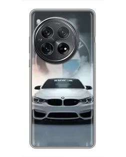 Чехол для Xiaomi Redmi K80 с картинкой «BMW в белом дыму» Чехол для Xiaomi Redmi K80 с картинкой «BMW в белом дыму»