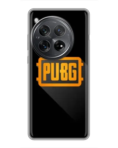 Чехол для Xiaomi Redmi K80 с картинкой «PUBG — рамка лого»
