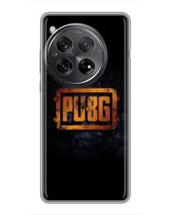 Чехол для Xiaomi Redmi K80 с картинкой «PUBG — золотой логотип»