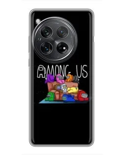 Чехол для Xiaomi Redmi K80 с картинкой «Логотип Among Us»