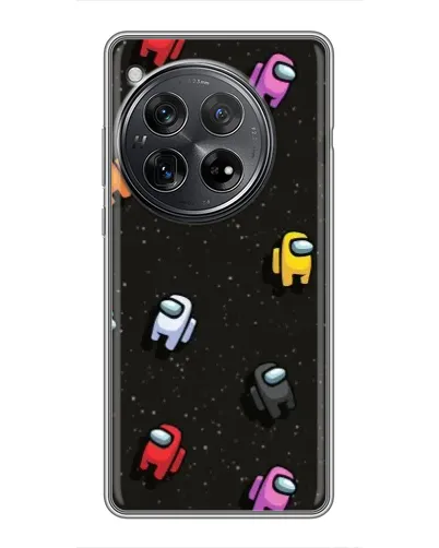 Чехол для Xiaomi Redmi K80 с картинкой «Космический паттерн Among Us»