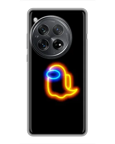 Чехол для Xiaomi Redmi K80 с картинкой «Among Us неоновое сияние»