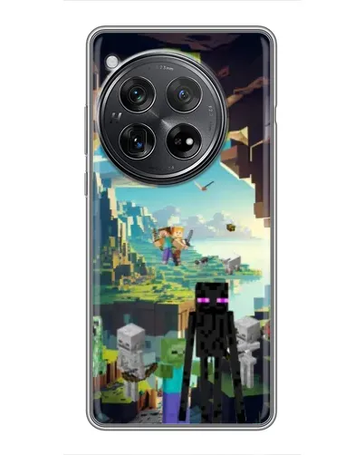 Чехол для Xiaomi Redmi K80 с картинкой «Эндермен в лесу»