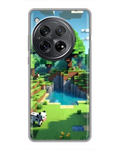 Чехол для Xiaomi Redmi K80 с картинкой «Minecraft летний день»