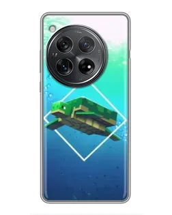 Чехол для Xiaomi Redmi K80 с картинкой «Черепаха Minecraft» Чехол для Xiaomi Redmi K80 с картинкой «Черепаха Minecraft»