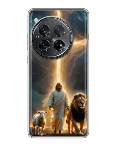 Чехол для Xiaomi Redmi K80 с картинкой «Лев Иуды и Свет» Чехол для Xiaomi Redmi K80 с картинкой «Лев Иуды и Свет»