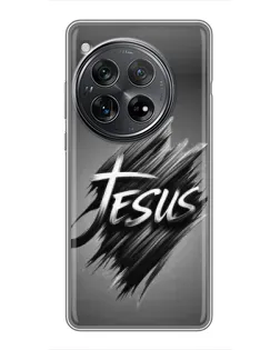 Чехол для Xiaomi Redmi K80 с картинкой «Надпись Jesus Graffiti»