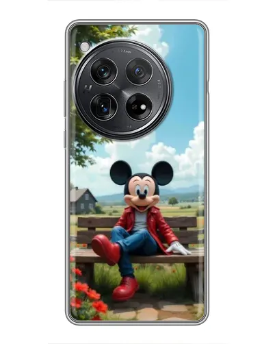 Чехол для Xiaomi Redmi K80 с картинкой «Микки на скамейке» Чехол для Xiaomi Redmi K80 с картинкой «Микки на скамейке»