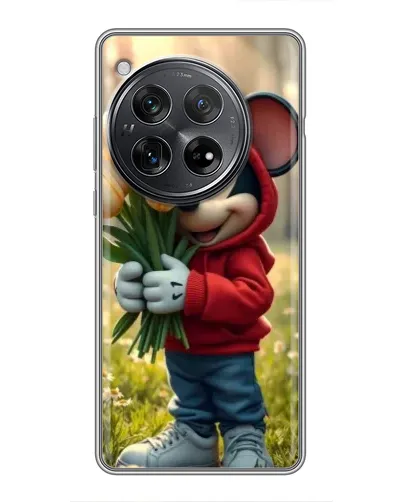 Чехол для Xiaomi Redmi K80 с картинкой «Микки с тюльпанами» Чехол для Xiaomi Redmi K80 с картинкой «Микки с тюльпанами»