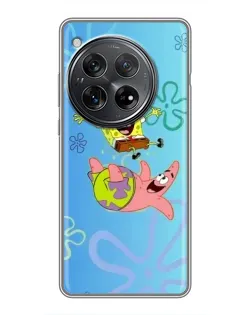 Чехол для Xiaomi Redmi K80 с картинкой «Спанч Боб и Патрик» Чехол для Xiaomi Redmi K80 с картинкой «Спанч Боб и Патрик»