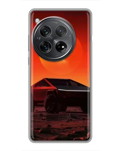 Чехол для Xiaomi Redmi K80 с картинкой «Cybertruck на Марсе»