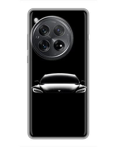 Чехол для Xiaomi Redmi K80 с картинкой «Фары Tesla Night»