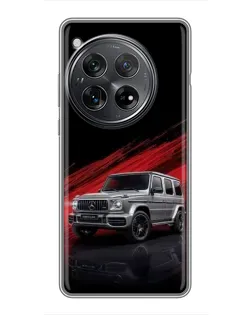 Чехол для Xiaomi Redmi K80 с картинкой «Mercedes G-Class красный»