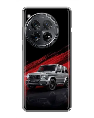 Чехол для Xiaomi Redmi K80 с картинкой «Mercedes G-Class красный» Чехол для Xiaomi Redmi K80 с картинкой «Mercedes G-Class красный»
